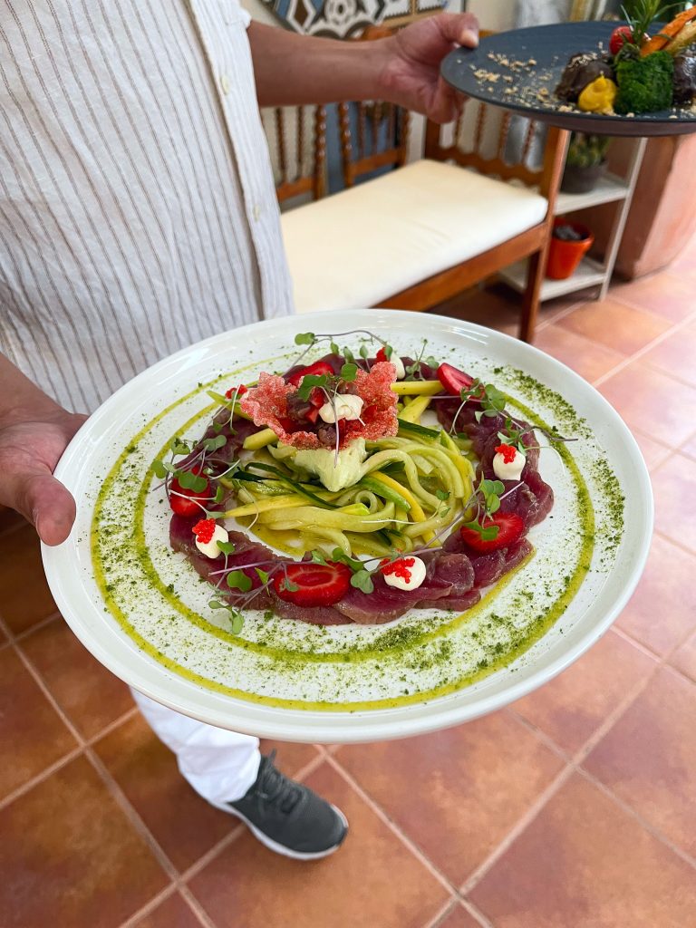 Imagen de plato de verduras exquisitas